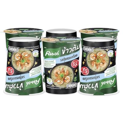 Knorr Pohár Instantná ryžová polievka Kaša Krevetový cesnak 40 g. x 6 ks