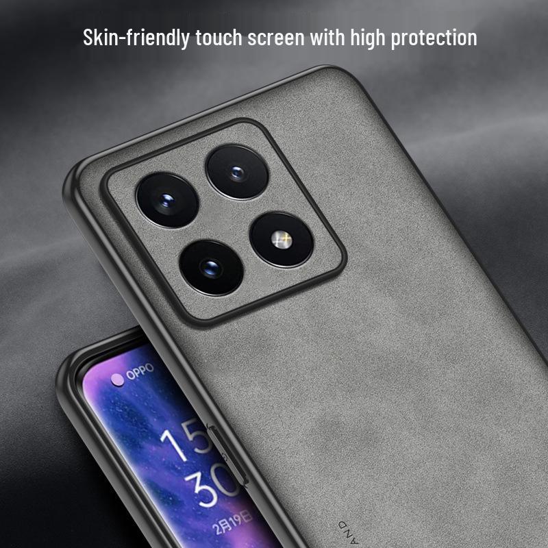 XIAOMI POCO F7 Pro Μινιμαλιστική Θήκη Τηλεφώνου από Δέρμα Προβάτου