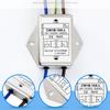 Filter Single Phase 250V Electromagnetic Interferences Suppressors for Continuous and Intermittent Pulse Disturbances