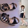 Girls' Sandals Closed-Toe Woven Shoes for Toddlers & Young Kids, Soft-Sole Beach Sandals for Children Girls' Party Shoes