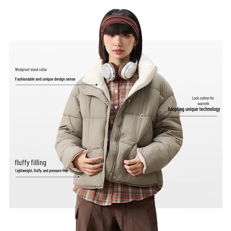 Warrior Women's 2025 Winter Stand Collar Puffer Jacket