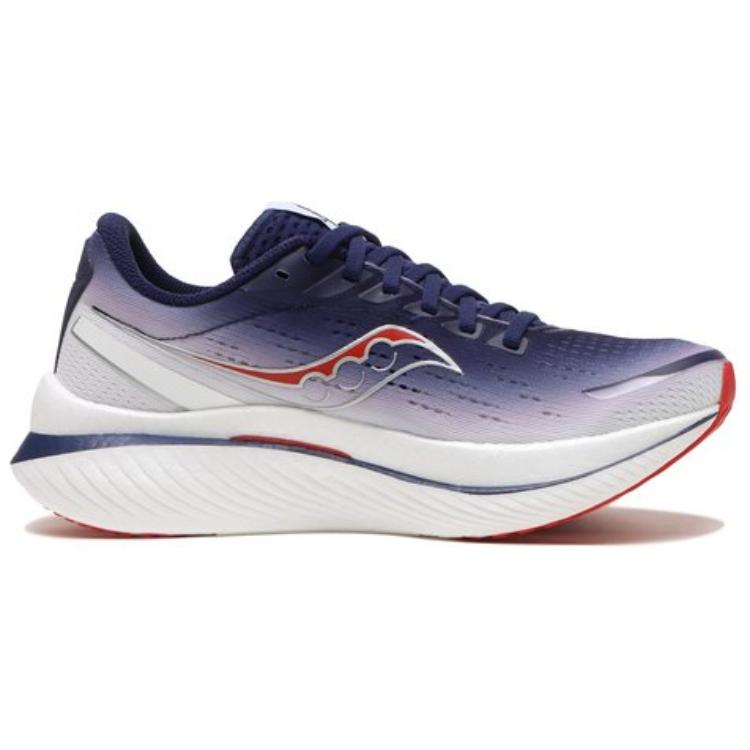 Saucony Endorphin Speed 3 Comfortable Versatile Nylon Slip-Resistant Durable Low-Top Casual Running Shoes Unisex sneaker Blue White S20756-207