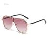 Vintage Oversized Sunglasses Men Women Latest Unique One Piece Big Frame Fashion Shades UV400 Trendy Pilot Sun Glasses