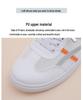 2025 Women's Lightweight White Mesh Casual Flat Shoes - Korean Style, Breathable, Summer All-Match Design.