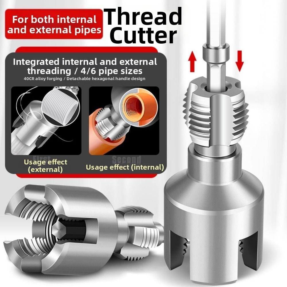 7pcs/set Internal External Taps Plumbing PPR Pipe Kit Pipe Tappings Tool  Plumbing Applications