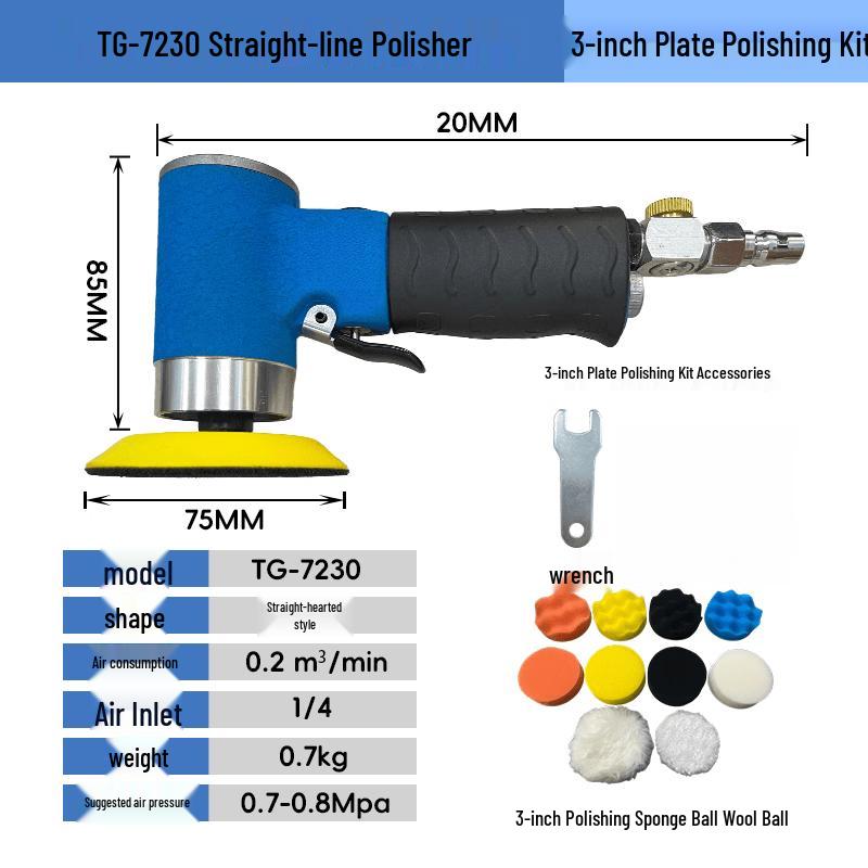 

Pneumatic Orbital & Rotary Polisher Grinder