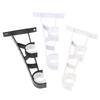 1Pc Double Curtain Rod Brackets Wall Curtain Rod Retainers Bracket Curtain Rod Hooks Aluminum Alloy Curtain Rod Window Hardware