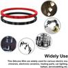 22 AWG Silicone Wire – 2.5m Red + 2.5m Black | Flexible, High-Temperature Resistant | Ideal for Electronic Projects, Ankeway Connectors