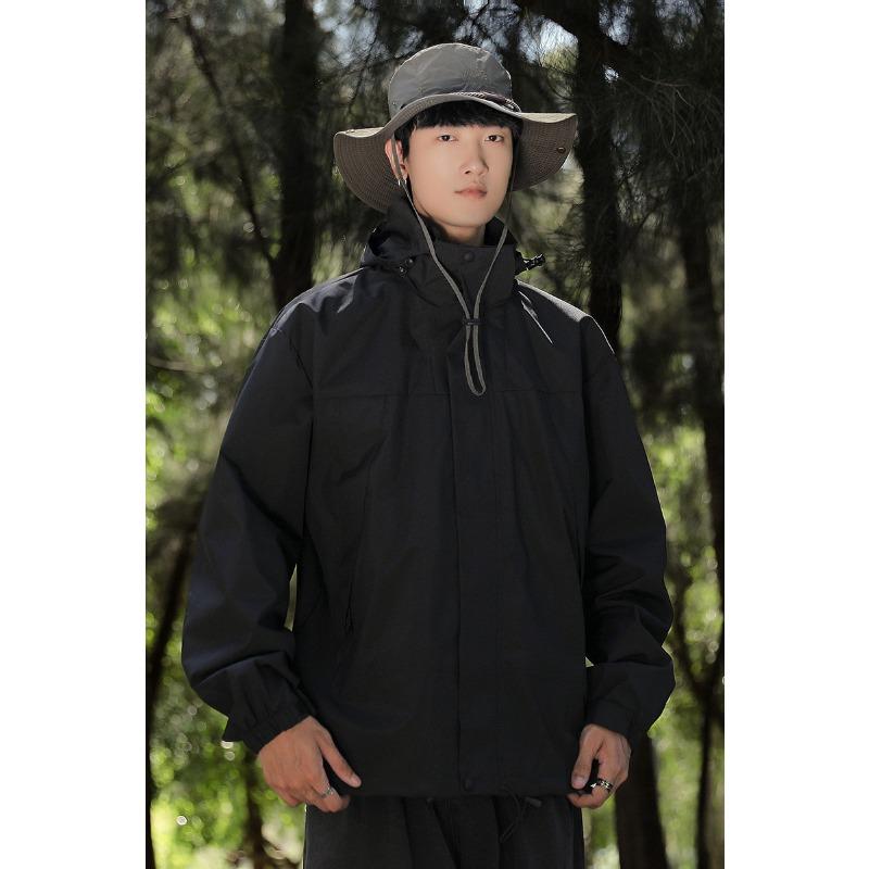 Outdoor Jacket Men's Spring and Autumn Trendy Brand Loose Mountaineering Suit Japanese Retro Couple Jacket