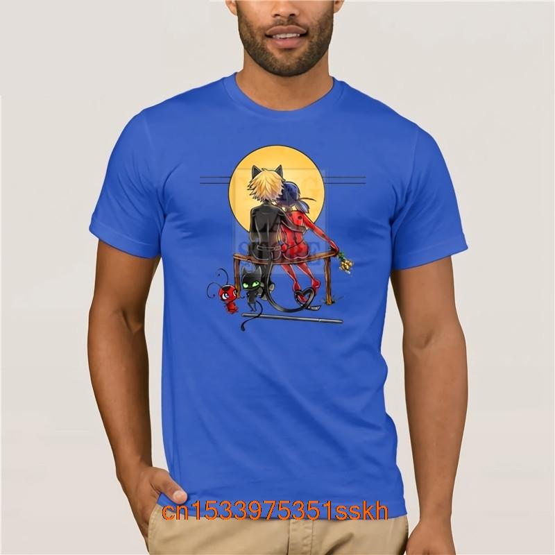 2024 Summer Fashion Printed Mens Tshirt 100 Cotton Ladybug Rockwell   Trendy Creative Graphic Tshirt Top