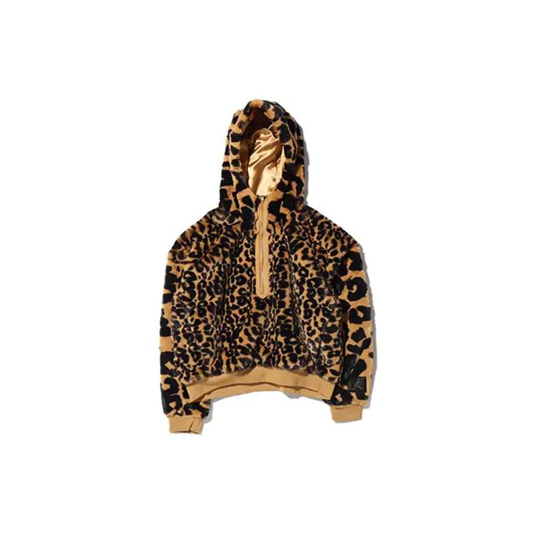 (WMNS) Air Jordan Casual Cozy Half Zipper Hoodie Element Gold Women s CW6482-760 XL
