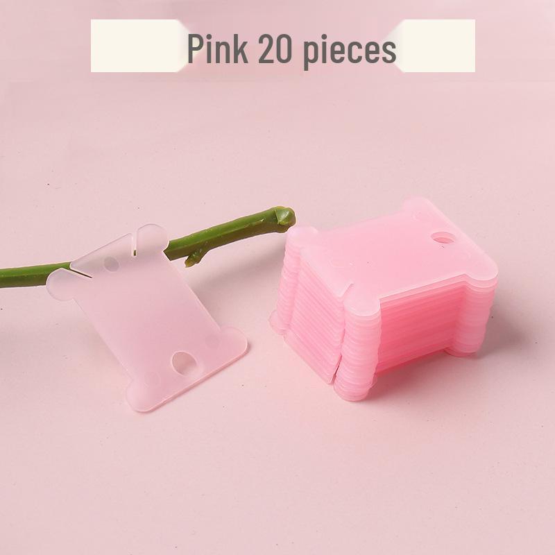 Colored Plastic Thread Organizer & Winding Board for Cross Stitch Embroidery Floss
