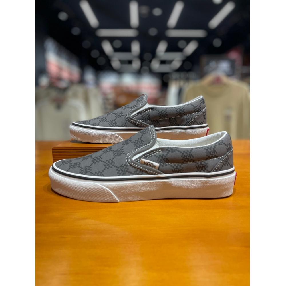 

Vans [Vans] Кроссовки-слипоны унисекс Classic Monogram Grey VN0A7Q5DPWT