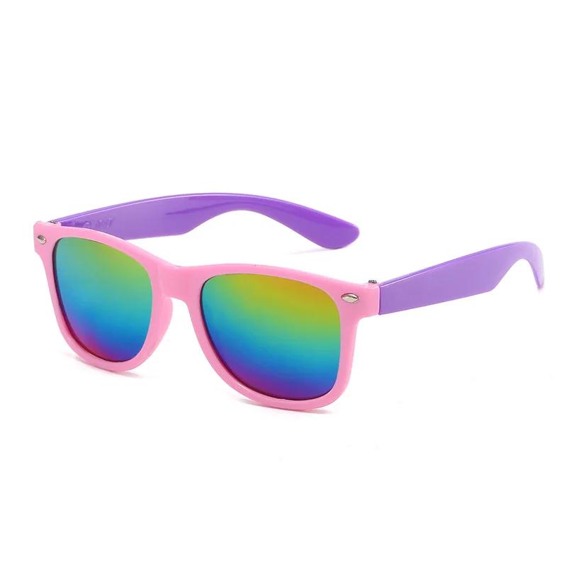 

Children Boy Non-Polarized Kids Sunglasses Flexible Outdoor Sun Glasses For Girl Eye Protection Fashion Uv400 Eyewear As picture