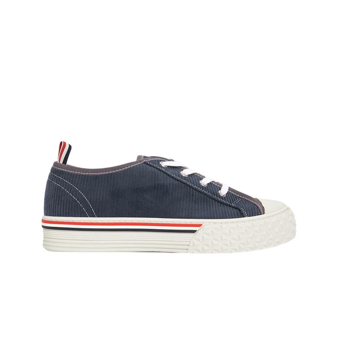 

Thom Browne Rwb Sole Corduroy Sneakers Navy US 9