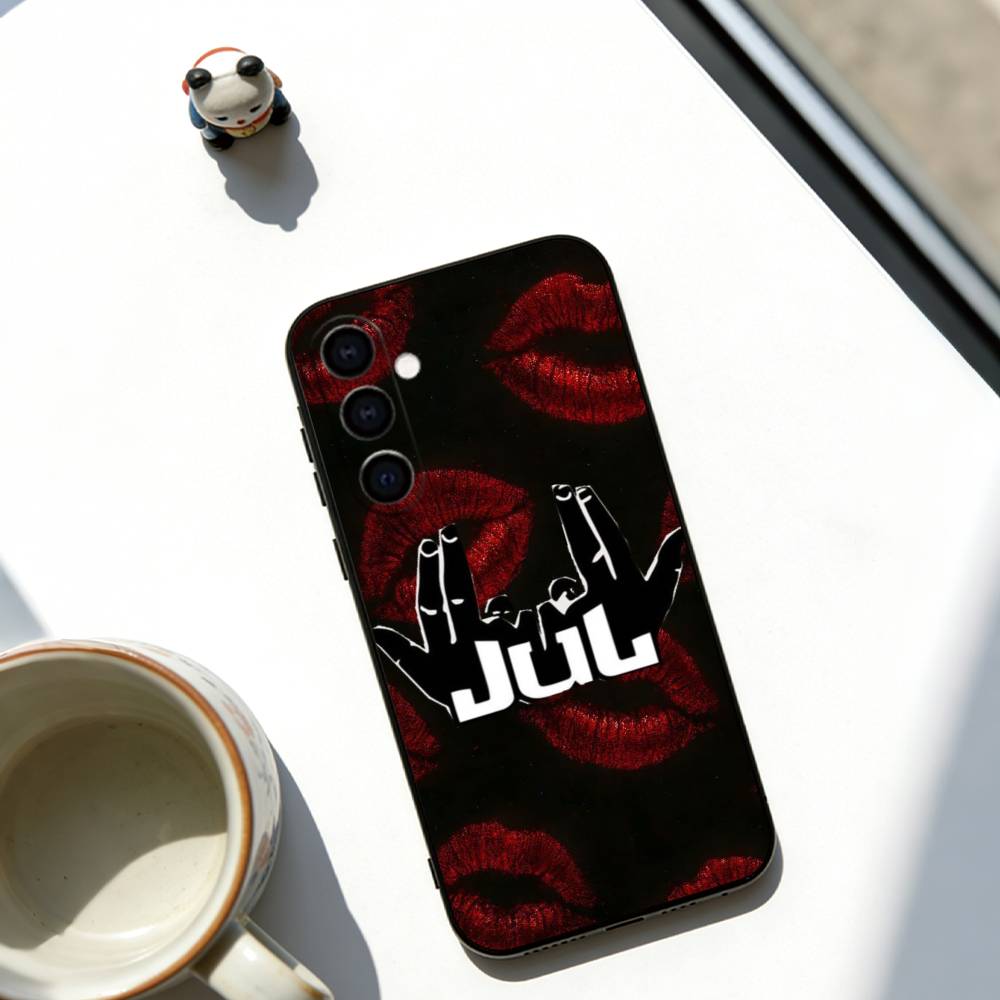 Rapper JuL Phone Case For Samsung Galaxy A73,A72,A71,A70,A53,A52,A51,Others Soft Black Cover