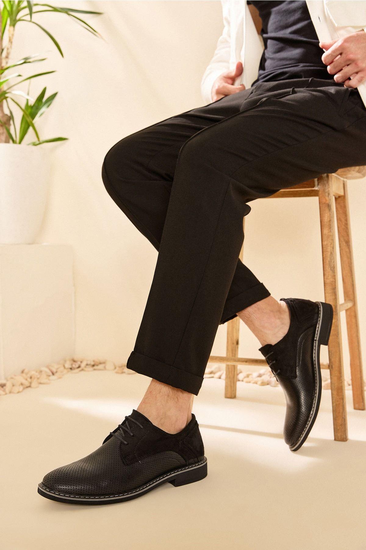 

Мужские модные ботинки из искусственной кожи на плоском каблуке, черные топсайдеры 41