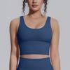 Backless Yoga Vest Women Yoga Underwear Chest Pad Summer Breathable Workout Running Shockproof Sports