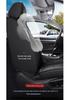 Universal Full Leather Car Seat Cushion, All-Season Coverage for SUV, Truck, Sedan PG42