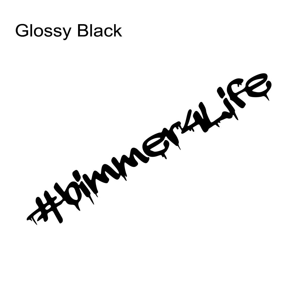 

Bimmer For Life Car Windshield Stickers For BMW 3 4 5 X M All Models Front Rear Window Vinyl Film Decal Auto Decor Accessories 1Pc
