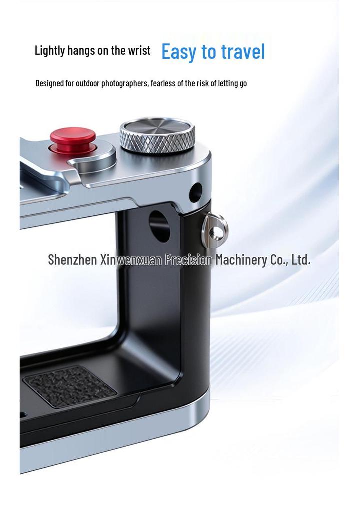 Aluminum Alloy Protective Cage for DJI Action 5 Pro/4/3 Sports Camera