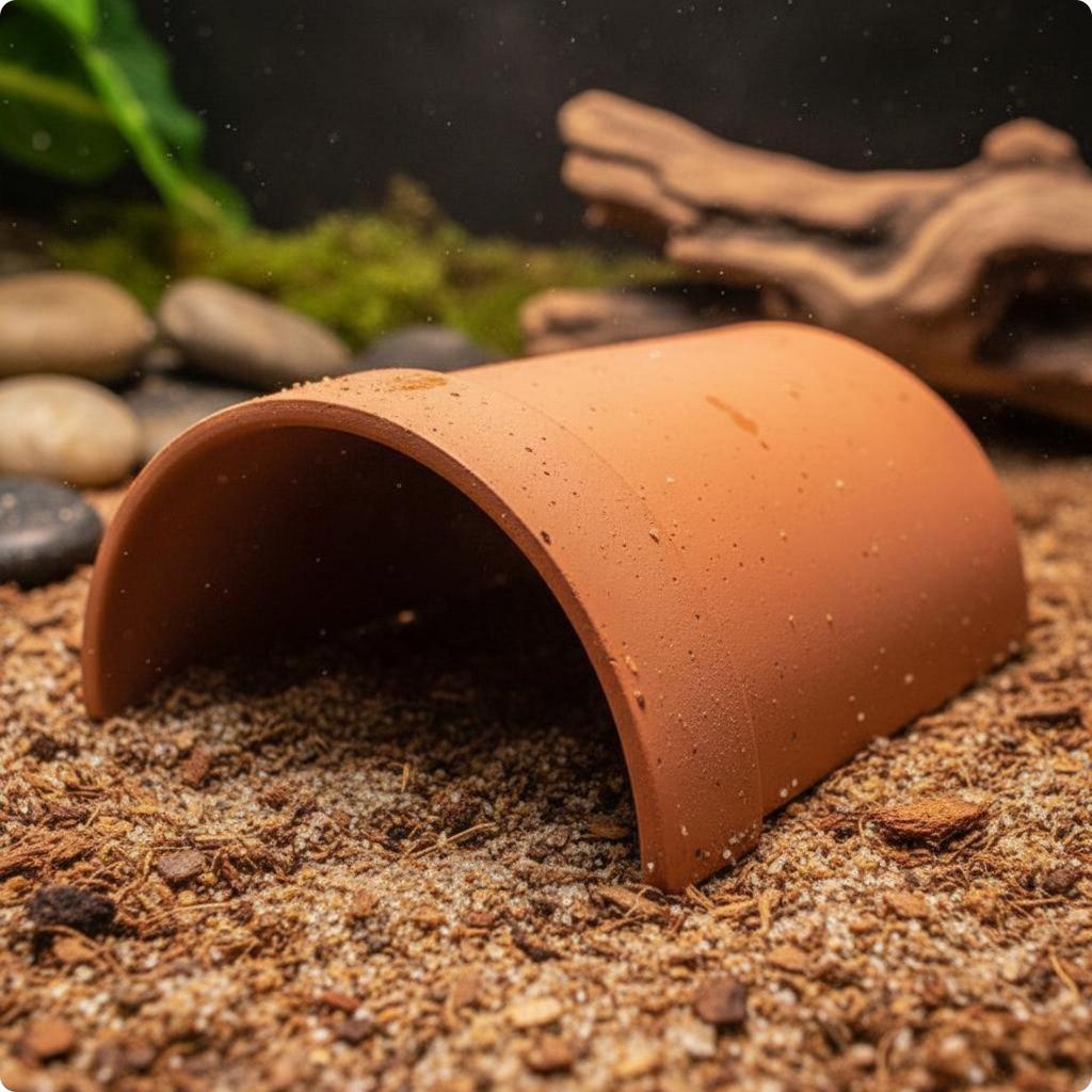 Tortoise Cave Hide Stable Base Turtle Climbing Breathable for Tortoises