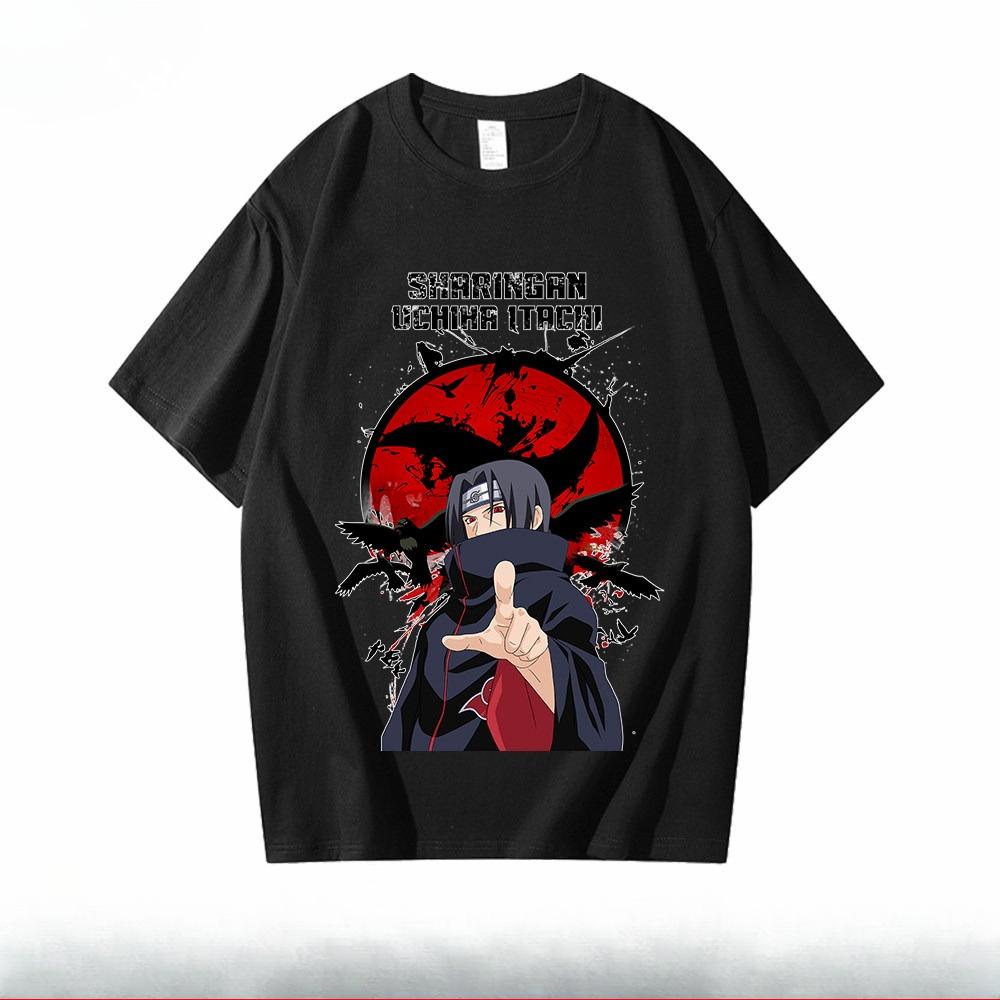 Naruto Team 7 Graphic TShirt for Men Women Kids Oversized Cotton Anime Tee Harajuku Streetwear Summer Short Sleeve
