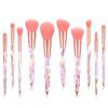 10pcs Makeup Brushes Set Professional Fan Shaped Blending Blush Foundation Powder Cosmetic Brushes Cosmetics Tool