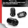 MML-24PCS 12X1.5 Lug Nut Closed End Bulge Acorn Cone Lugnuts, For FJ Cruiser 2007-,2001-2007 Sequoia