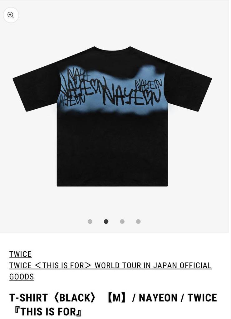 [USED] Bonus included! TWICE THIS IS FOR Nayeon T-shirt M