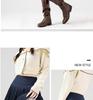 Gray Wool A-line Pleated Skirt - Women's Petite High Waist, Slimming, Short, Autumn/Winter 2025.