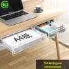 Invisible Under-Table Drawer: Versatile Storage Solution for Study Room or Dorm Desk