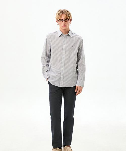 TOMMY HILFIGER [Asian Fit] Easy Care Striped Shirt (T12G0Wsh013Mt20A4)