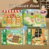 Magnetic Sticker Busy Book For Baby Enlightenment Book Montessori Toy Activity Books For Toddlers