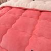 Plush Velvet Lambswool Blanket - Thickened Snowflake Quilt for Winter and Spring