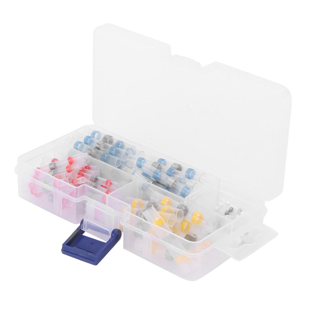 Solder Seal Wire Connector Heat Shrink Butt Connection Terminal for Car Marine Boat