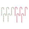 5Pcs Plastic Candy Canes Set Christmas Tree Hanging Decoration Enhances Christmas Party Supplies Decoration Atmospheres