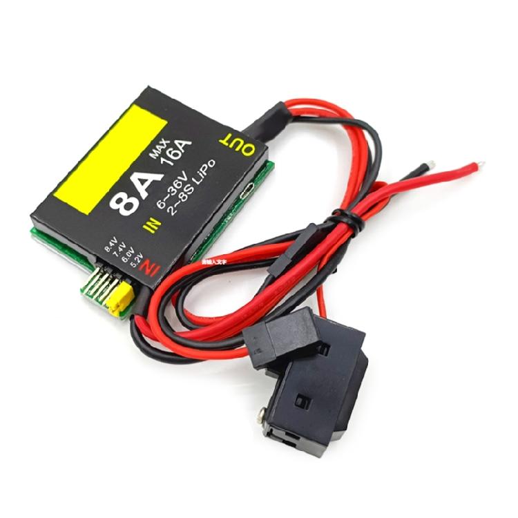 

UBEC-8A 2S-6S 6-36V BEC UBEC 8A/16A 5.2/6.0/7.4v/8.4v Servo Separate Power Supply Remote Car Fix Wing Robot Arm