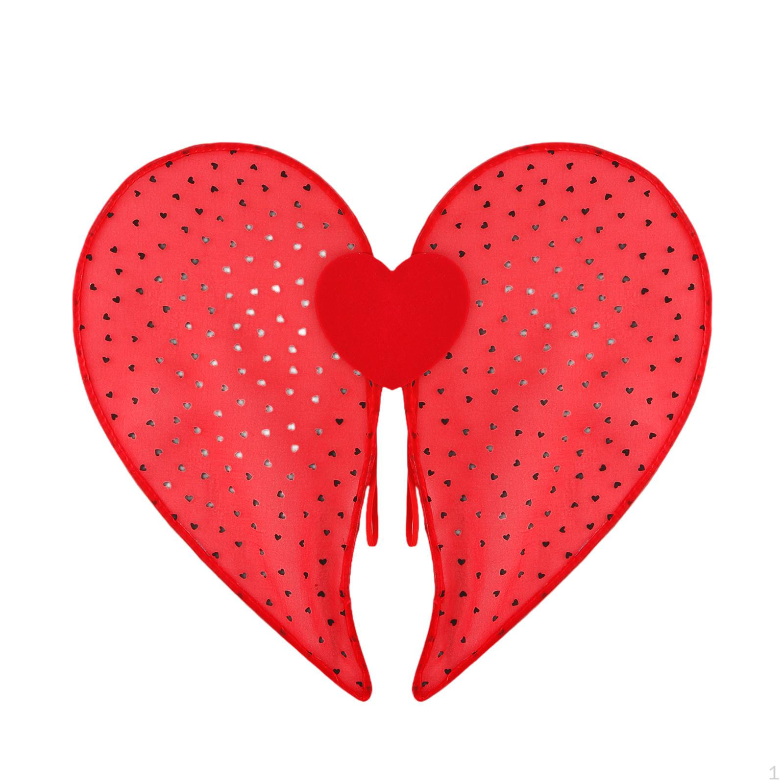 

Wing for Adults with A Valentine s Day Theme, Suitable Costume Parties And Performances. червоний