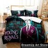 3D Print Young Royals Bedding Set Duvet Cover Bed Set Quilt Cover Pillowcase Comforter King Queen Size Boys Adult Bedding Set