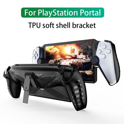 Etui TPU z uchwytem na Sony PLAYSTATION Portal Ochronne etui na joystick do gier Antypoślizgowe etui antypoślizgowe na PS5
