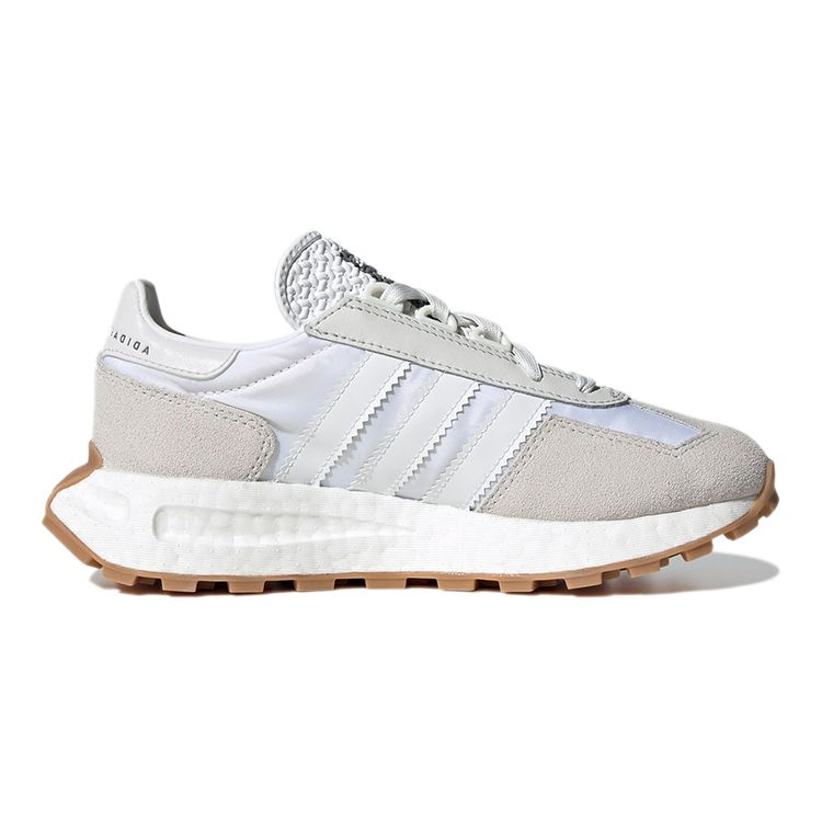 Adidas Retropy E5 J Crystal White Gum Kids Sneakers Cloud-White Grey-Three GW0786