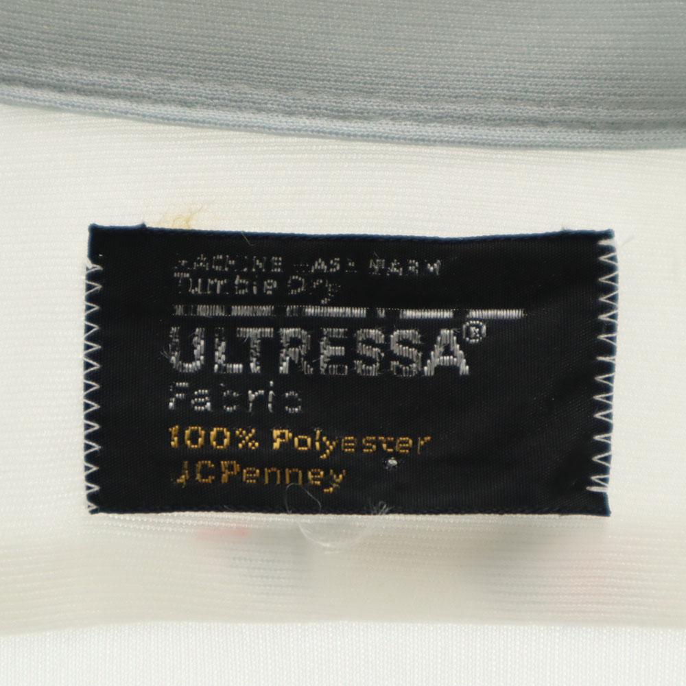 JCPenney 70s Vintage Overall Handle Long Sleeve Shirt White Men's Used