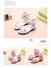 Girls' Summer Princess Sandals 2025 - Korean Style Roman Soft Sole for Middle & Big Kids