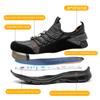 Men's Anti-smashing and Anti-piercing Summer Breathable Steel Head Work Shoes Protective Shoes