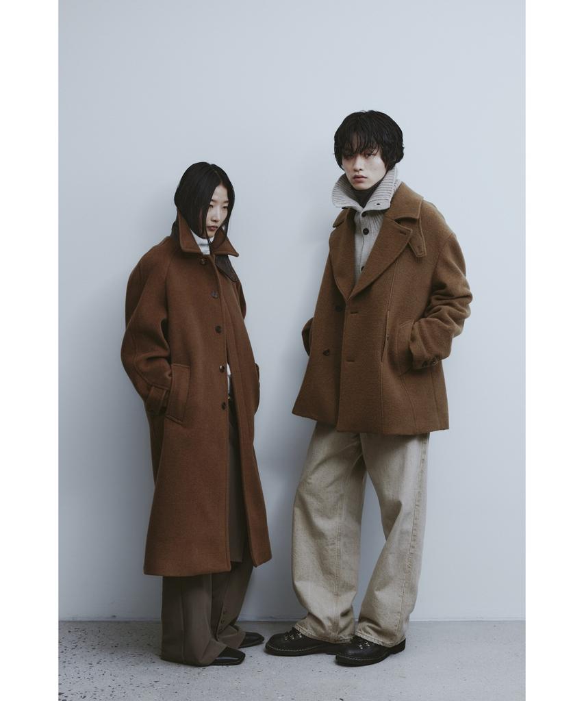 YOUTH Heavy-Weight Knit Cardigan - Melange Beige