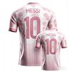 Men's Summer Messi No.10 Football Short Sleeve T-shirt Jersey Oversized Fashion Streetwear Athletic Daily Tops Kids Clothes