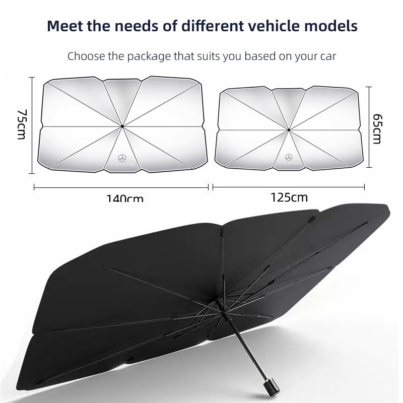 Car Sunshade Windshield Sunscreen Insulation Sun Umbrella For Mercedes Benz C Class W205 W176 W177 Sprinter W204 W203 W211 W206 Kk1