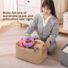 Modern Storage Organizer With Dividers For Bedroom Closet Clothing And Socks