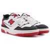 New Balance 550 Unisex White Team Red Black BB550HR1